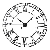 Skeleton Clock – Black – 100cm - Laura James