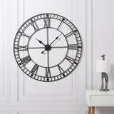 Skeleton Clock – Black – 100cm - Laura James