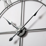 Skeleton Clock – Black – 100cm - Laura James