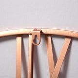 Riseley 80cm Metal Skeleton Wall Clock - Copper - Laura James