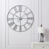 Skeleton Clock – Grey – 80cm - Laura James