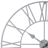 Skeleton Clock – Grey – 80cm - Laura James