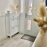 Sandhurst shoe cabinet - 3 door - white - Laura James