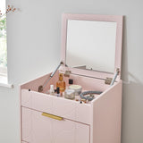Gloria wardrobe and drawers set -3 drawer chest of drawers - pink - Laura James
