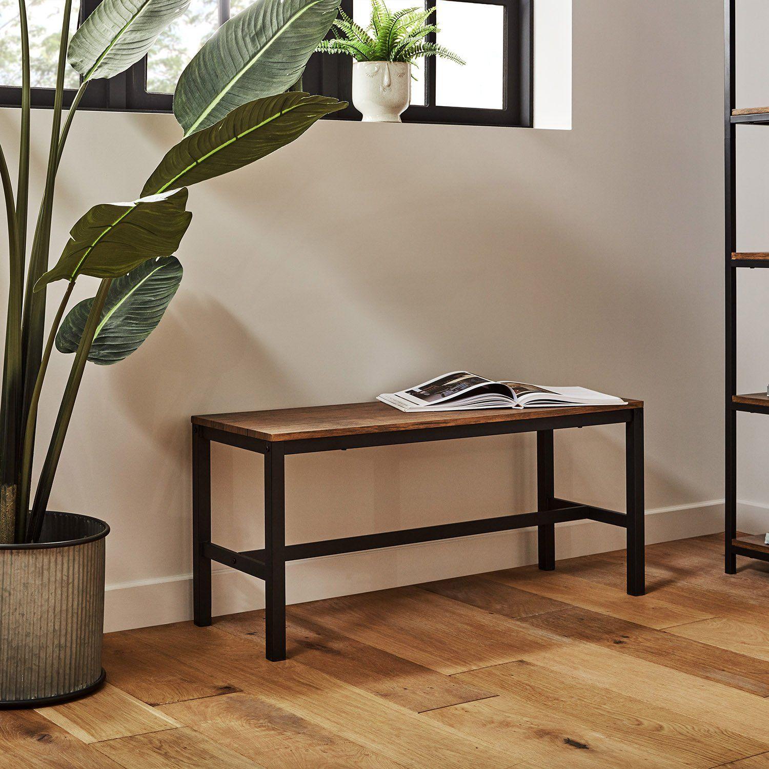 Sheffield 3 Seater Industrial Dining Bench Legs