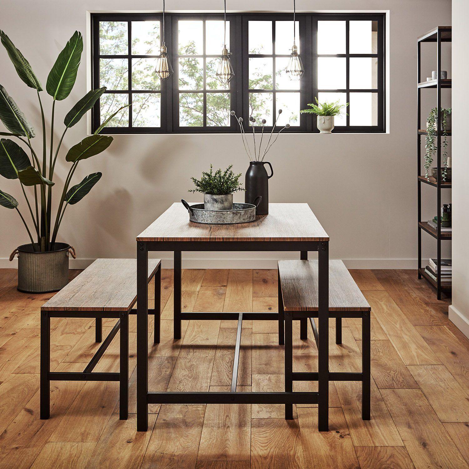 Sheffield Rich Oak Dining Table Set Seater Sheffield