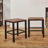 Sheffield dining table set – 6 seater – 2 benches – 2 stools - Laura James