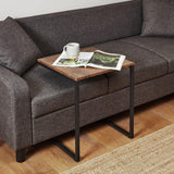 Industrial Nest of Tables - Wood Effect & Metal - Laura James