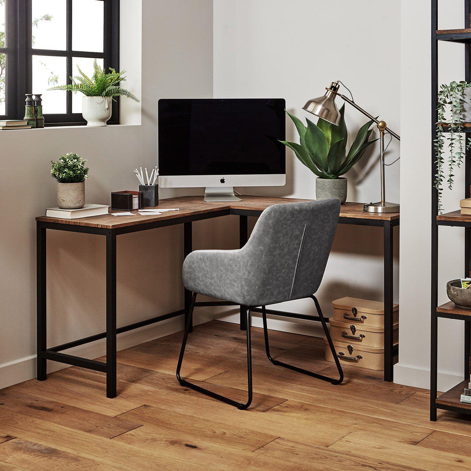 Sheffield Industrial L Shaped Desk – Laura James