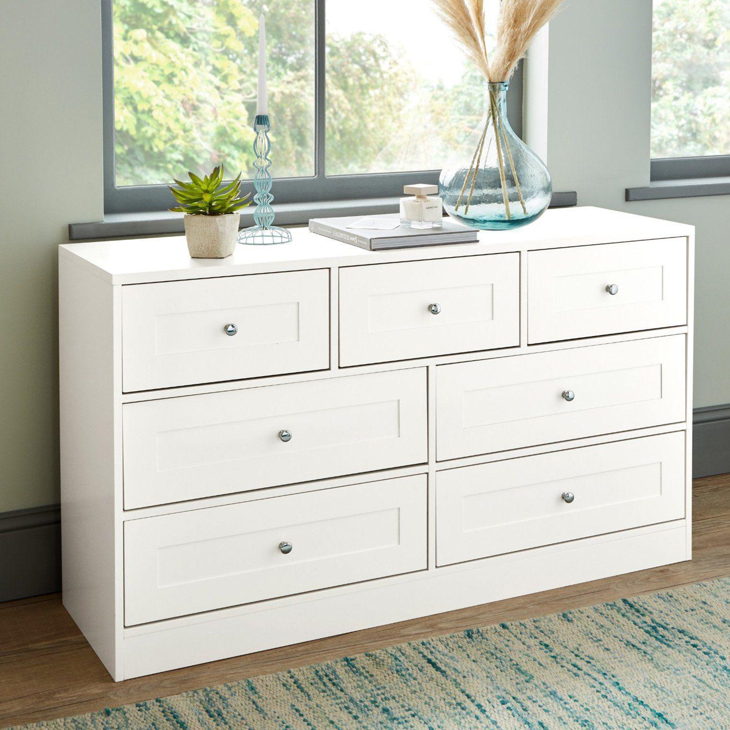 chest dresser for bedroom Stevie 7 Drawer of Drawers Women size:XL angelic dress Pretty cotton dresses, straw