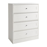 Stevie Shaker Style Bedroom Furniture Set in white - Laura James