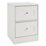 Stevie Shaker Style Bedside White - Laura James