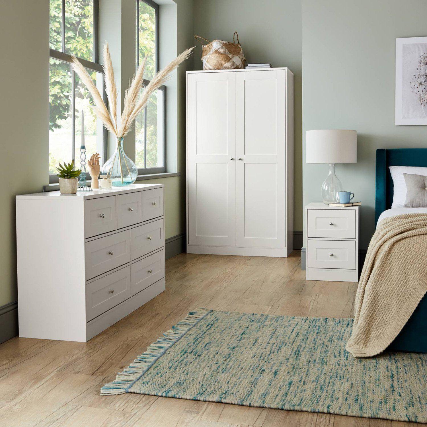 Stevie Wardrobe & Drawers Set