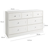 Stevie Shaker Style Bedroom Furniture Set in white - Laura James
