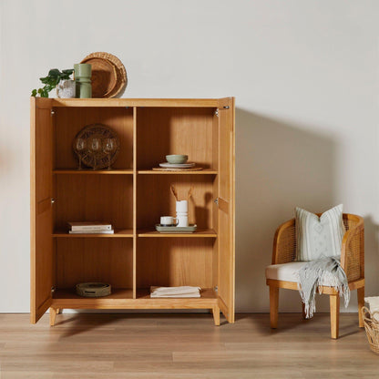 Willow Tall Cabinet Natural - Laura James