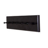 Willow Wooden Coat Rack - Black - Laura James