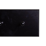 Willow Wooden Coat Rack - Black - Laura James
