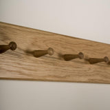 Willow Wooden Coat Rack - Oak